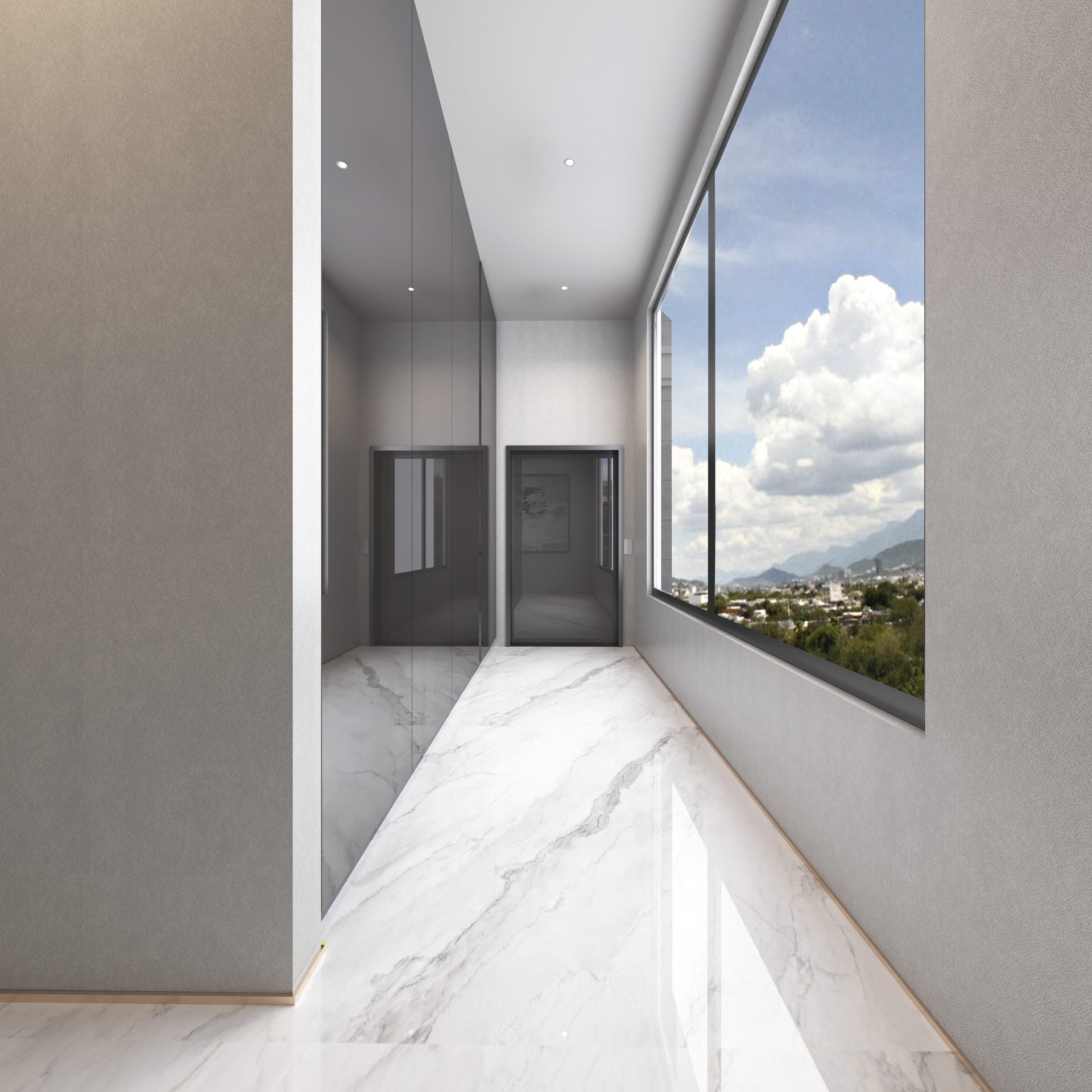 Pasillo–alacena — Residencia Marfil