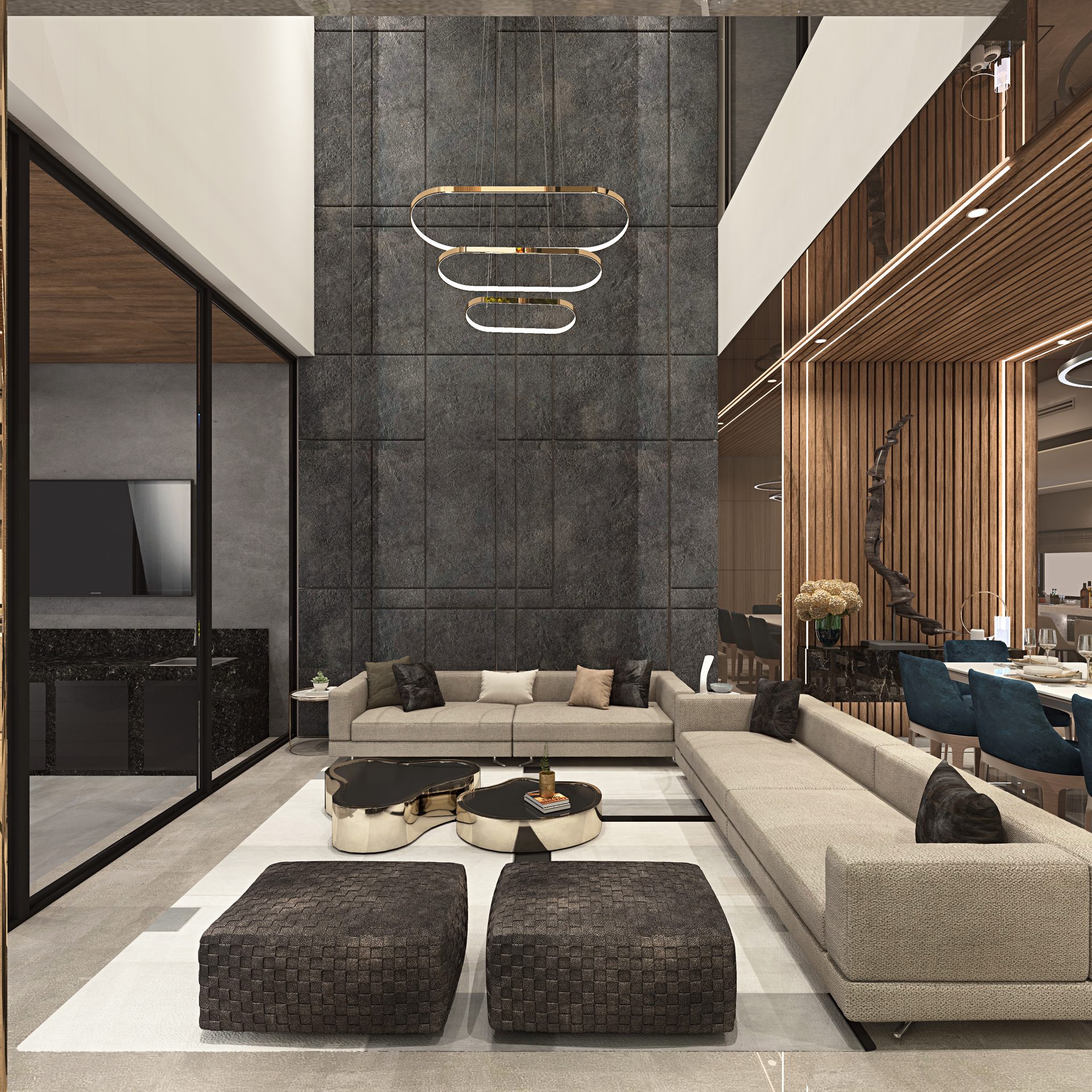 Sala — Residencia Ónix