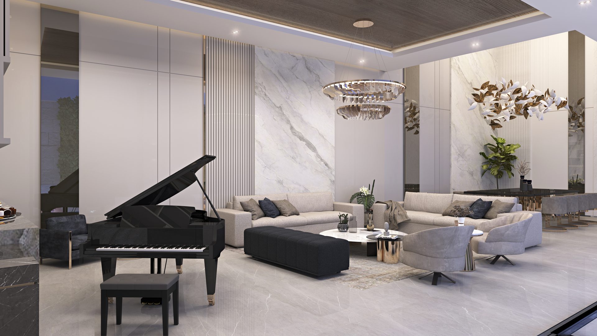 Sala–comedor — Residencia Ópalo