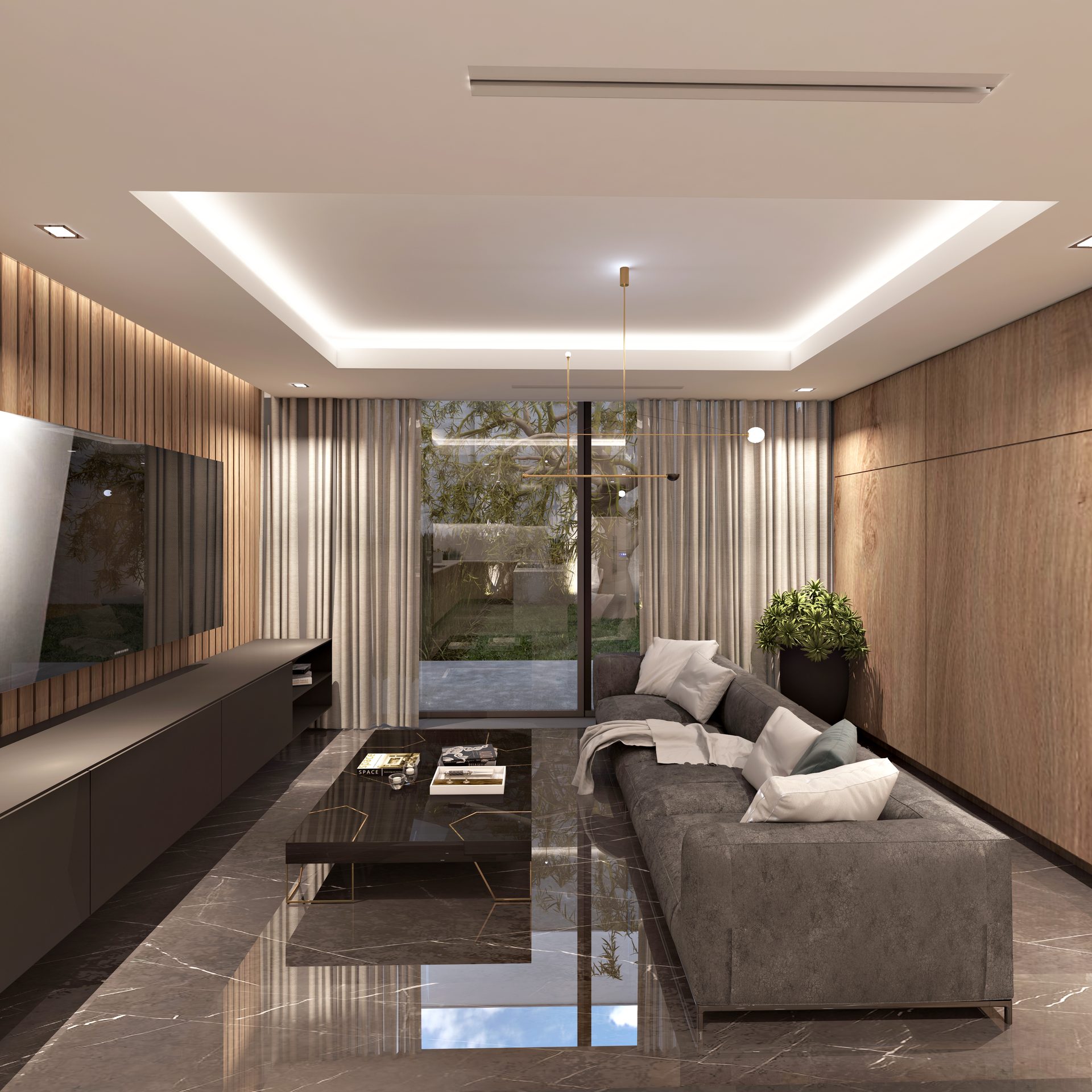 Family room — Residencia del Valle