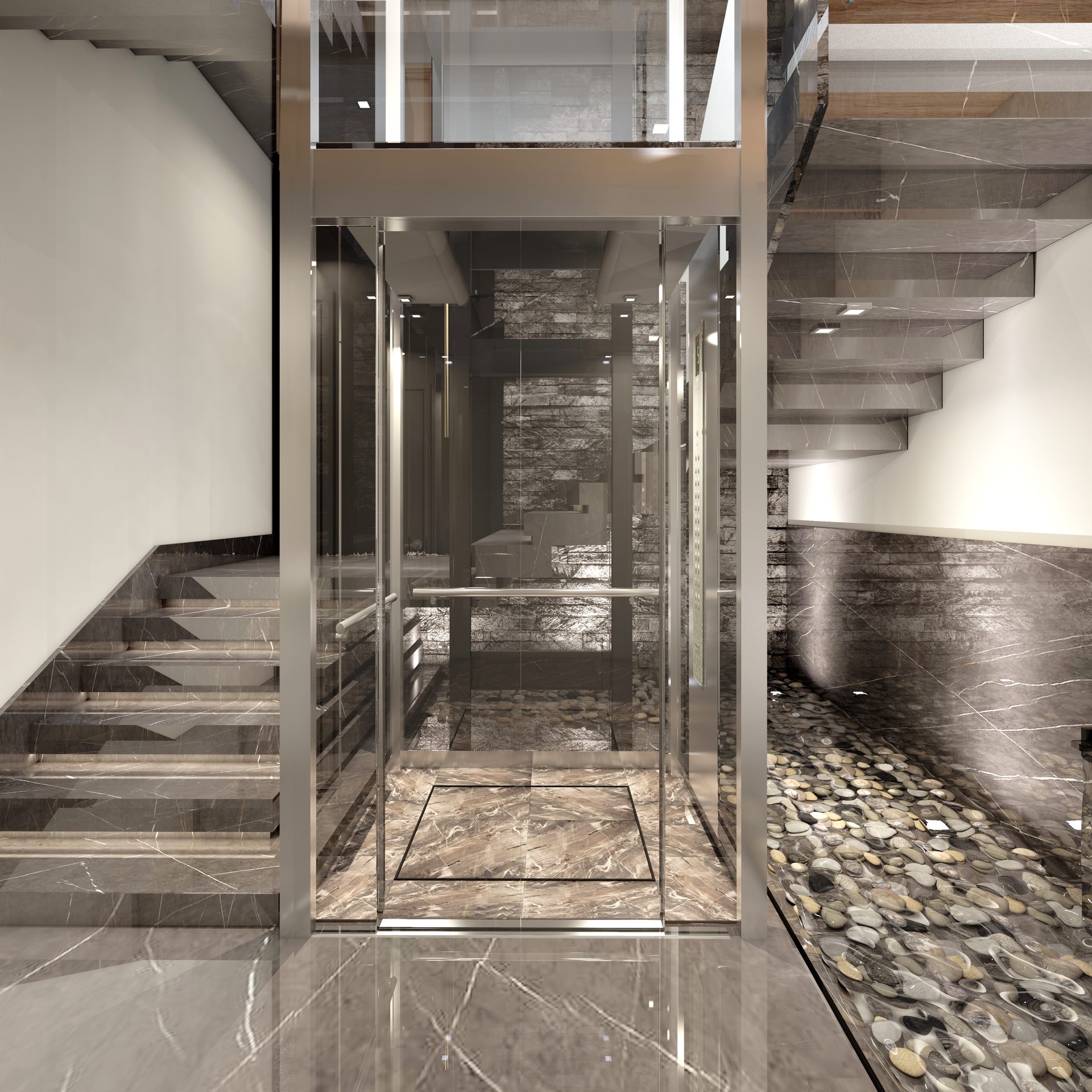 Elevador — Residencia del Valle